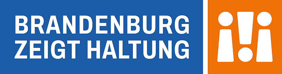 Das Logo des Bündnisses "Brandenburg zeigt Haltung"